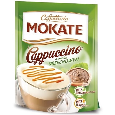 Cappuccino à la noisette Mokate 110 gr